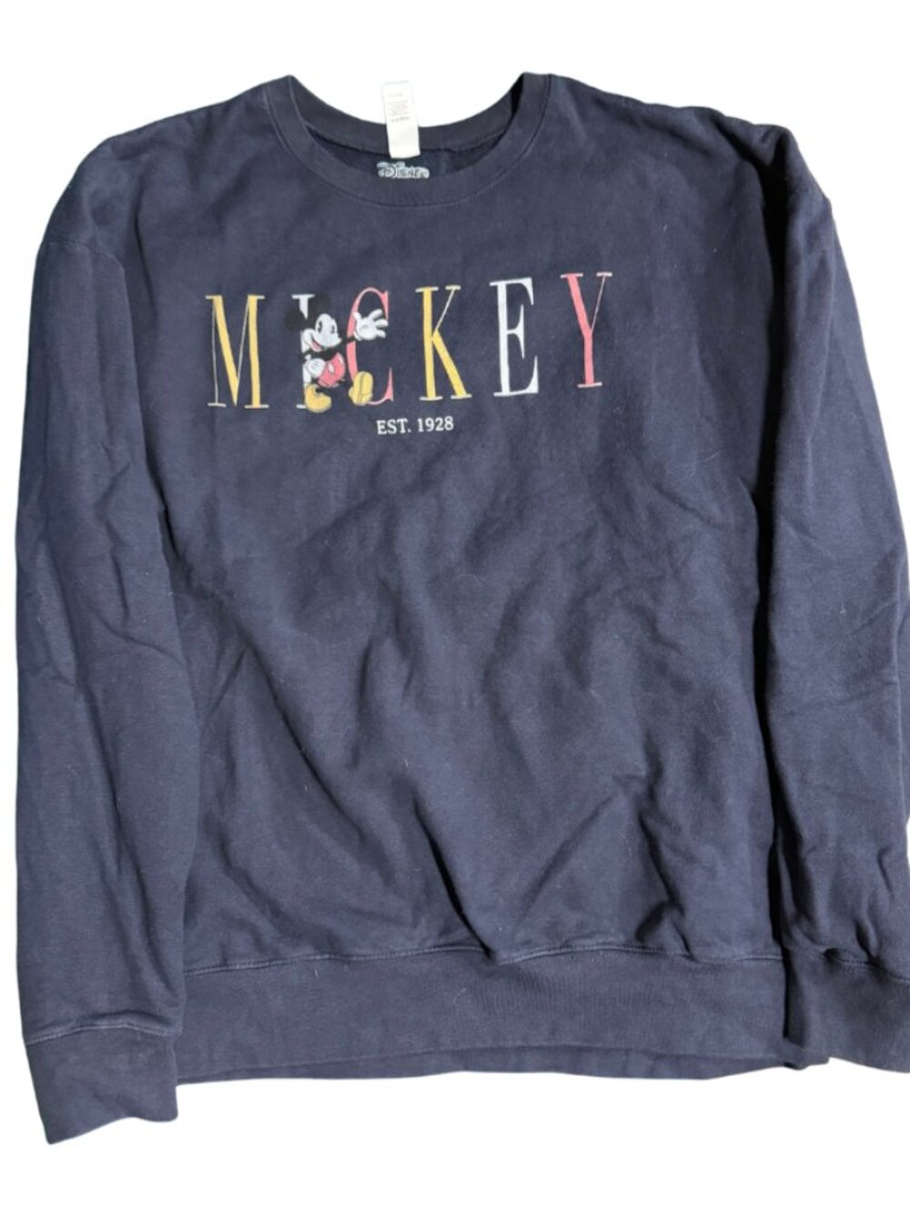 Large Disney crew neck